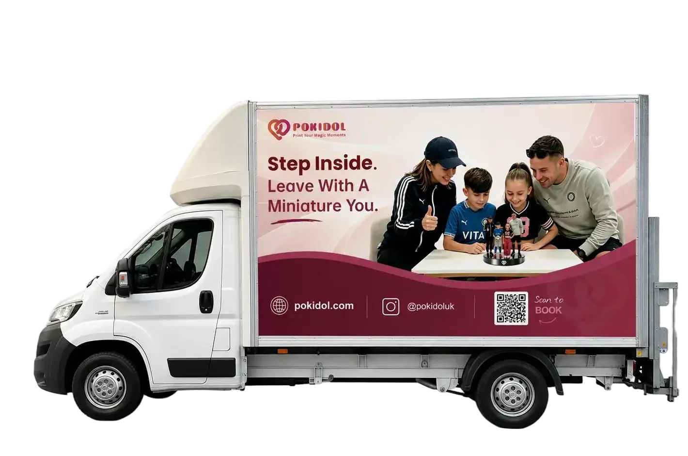 Pokidol mobile 3D scanning studio